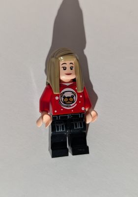 Minifigure Soap - Girl in Pug Sweater (Orange Scented)