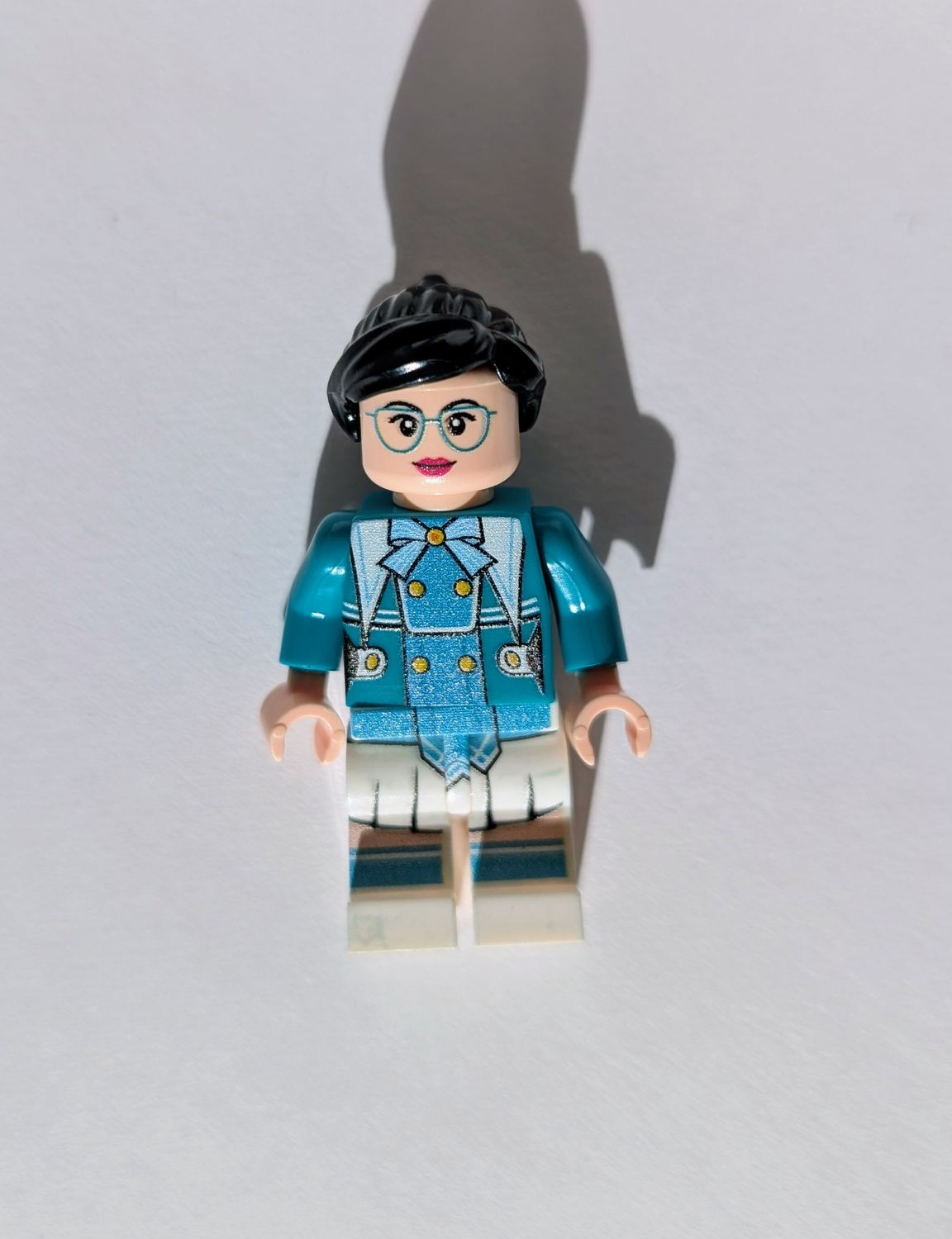 Minifigure Soap - Woman in Teal Dress (Orange Scented) Minifigure Soap - Woman in Teal Dress (Orange Scented)