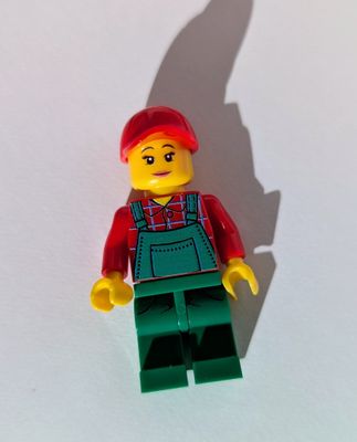 Minifigure Soap - Farmer (Orange Scented)