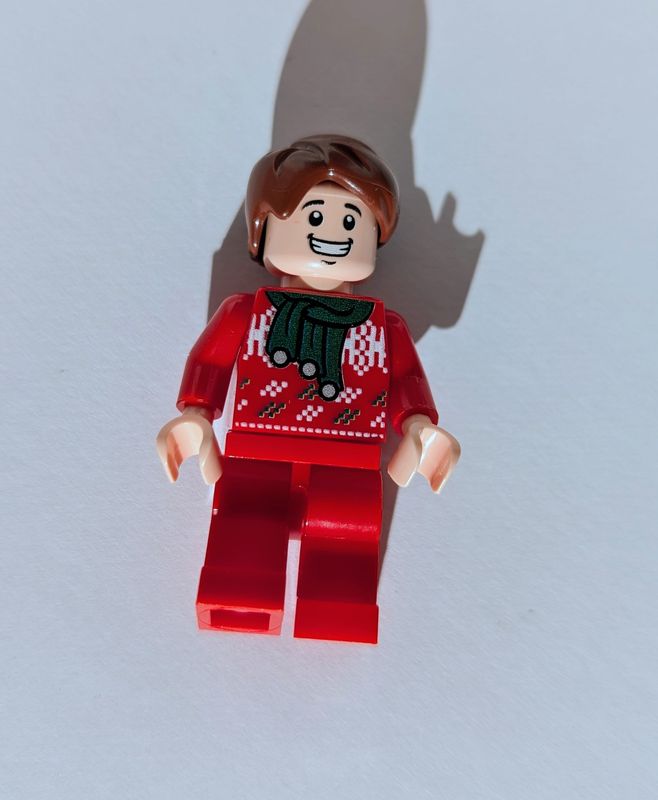 Minifigure Soap - Boy in Red Sweater (Orange Scented)