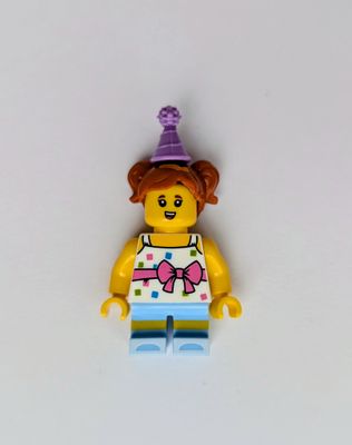 Minifigure Soap - Birthday Girl (Orange Scented)