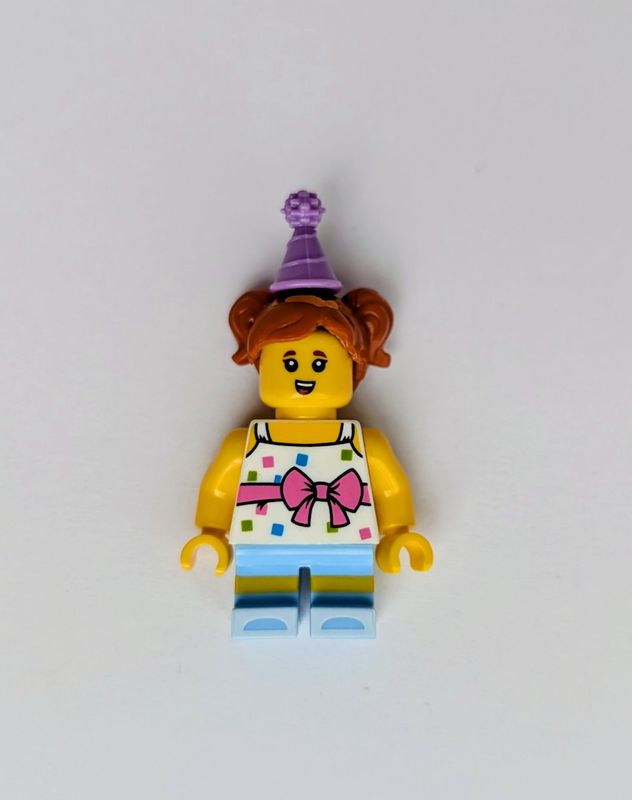 Minifigure Soap - Birthday Girl (Orange Scented)