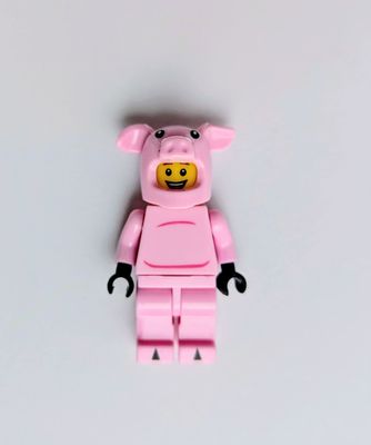 Minifigure Soap - Person in Pig Costume (Orange Scented)