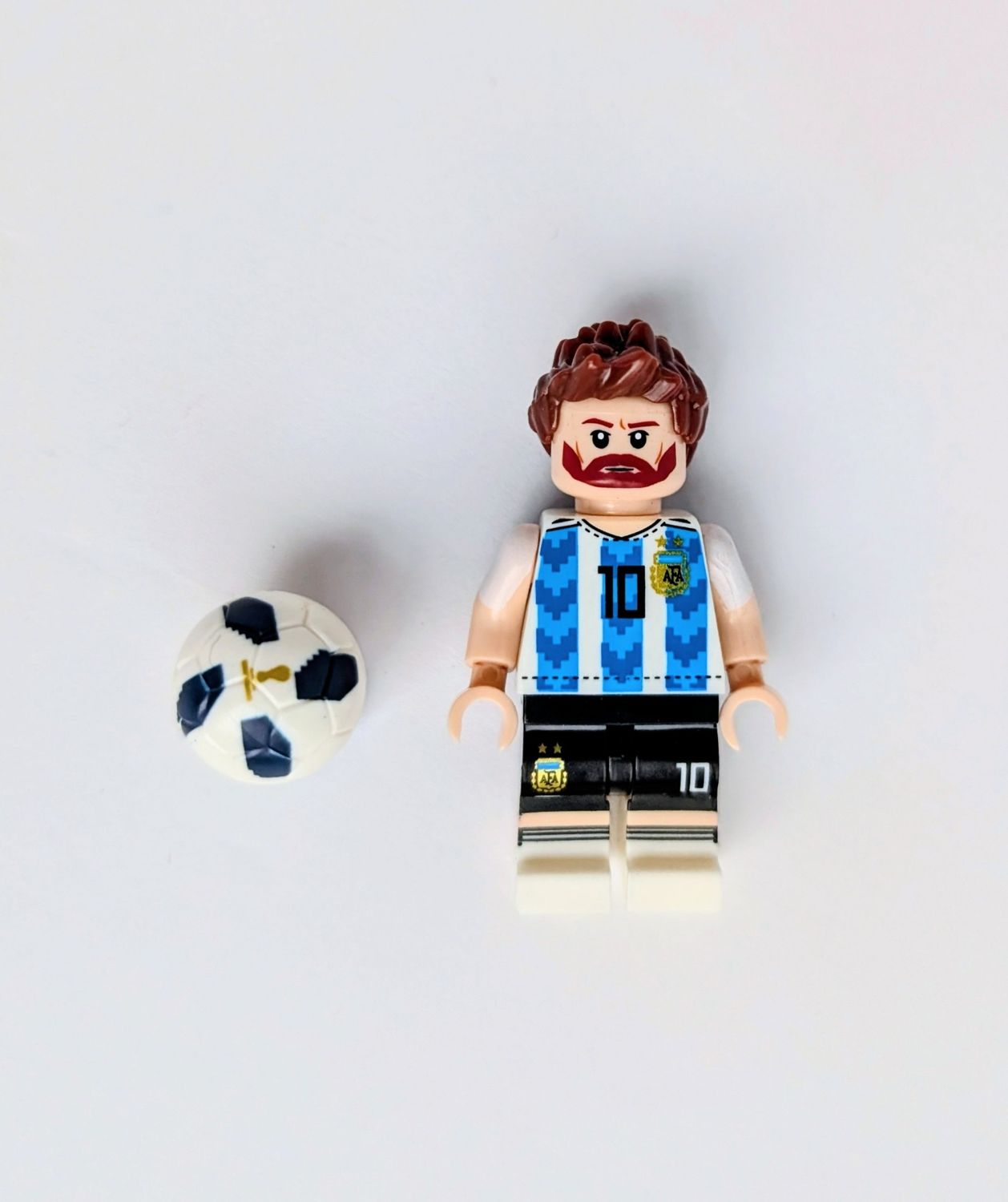 Minifigure Soap - Soccer Player with Ball(Orange Scented)