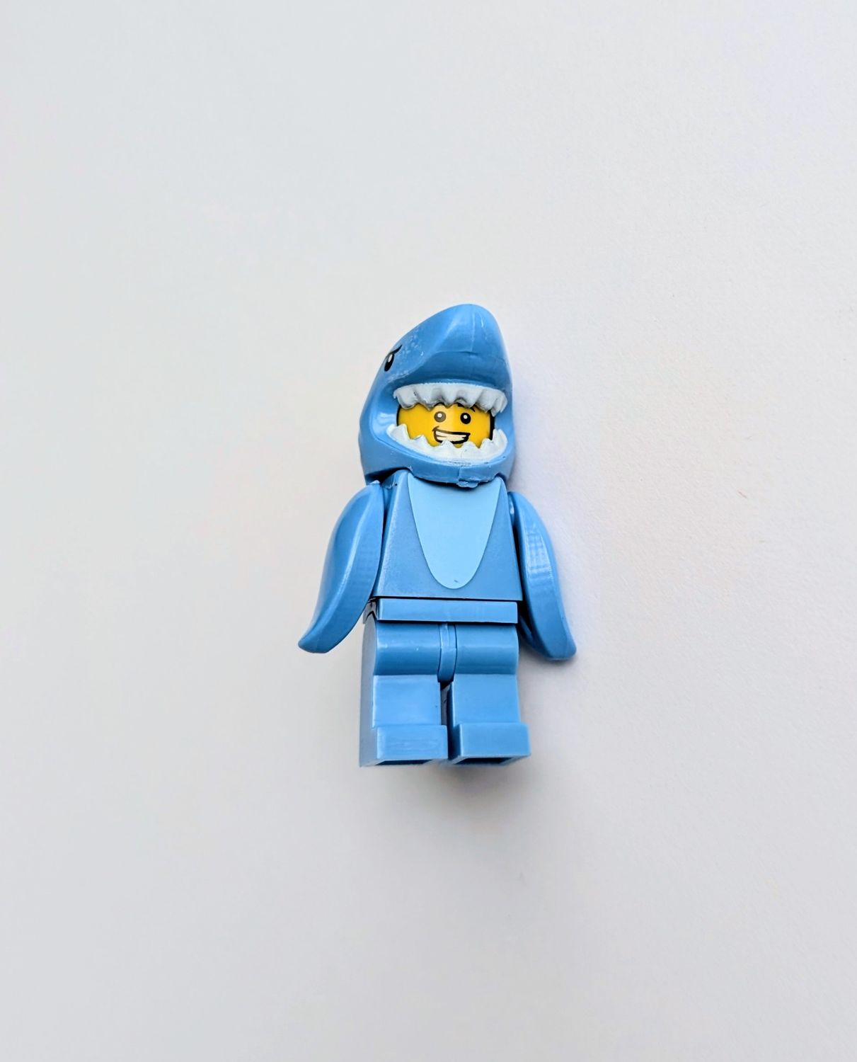 Minifigure Soap - Person in Shark Costume (Orange Scented)