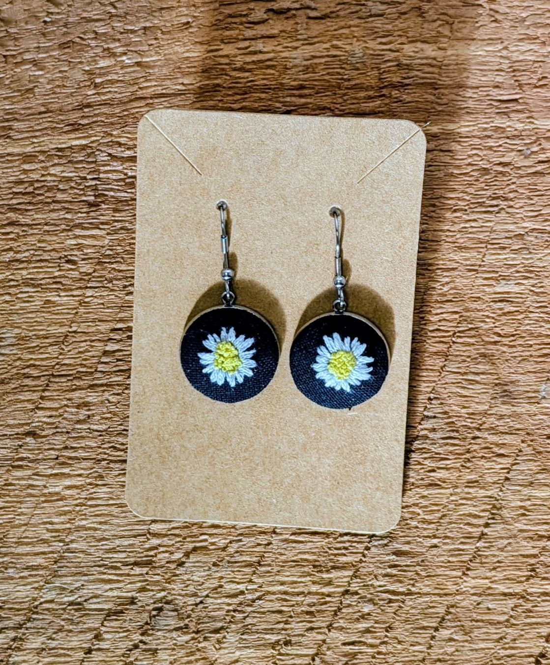 Hand Embroidered Earring