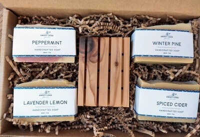 Goat Milk Soap Sampler  Gift Box