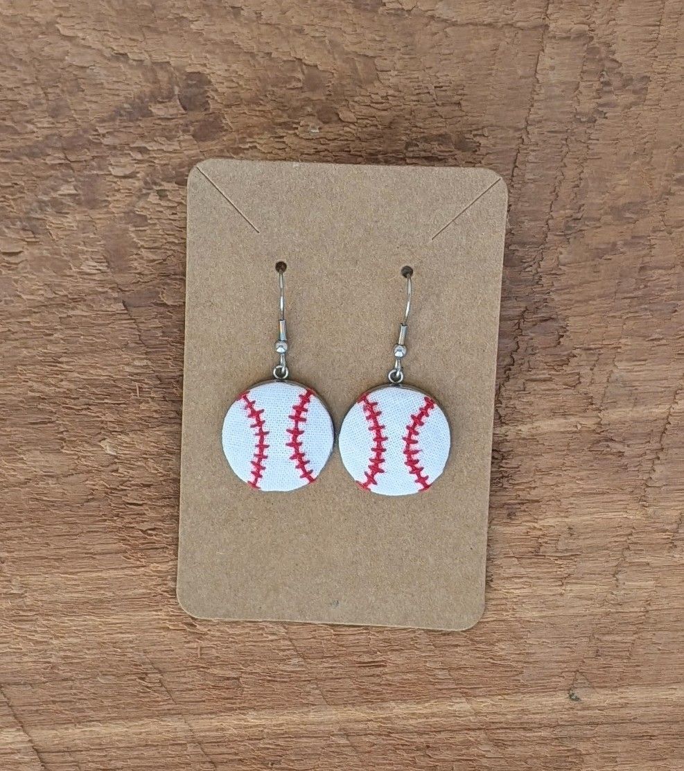 Hand Embroidered Earring