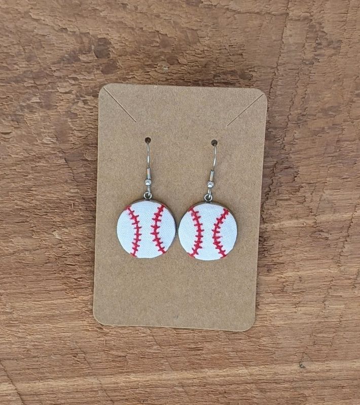 Hand Embroidered Earring