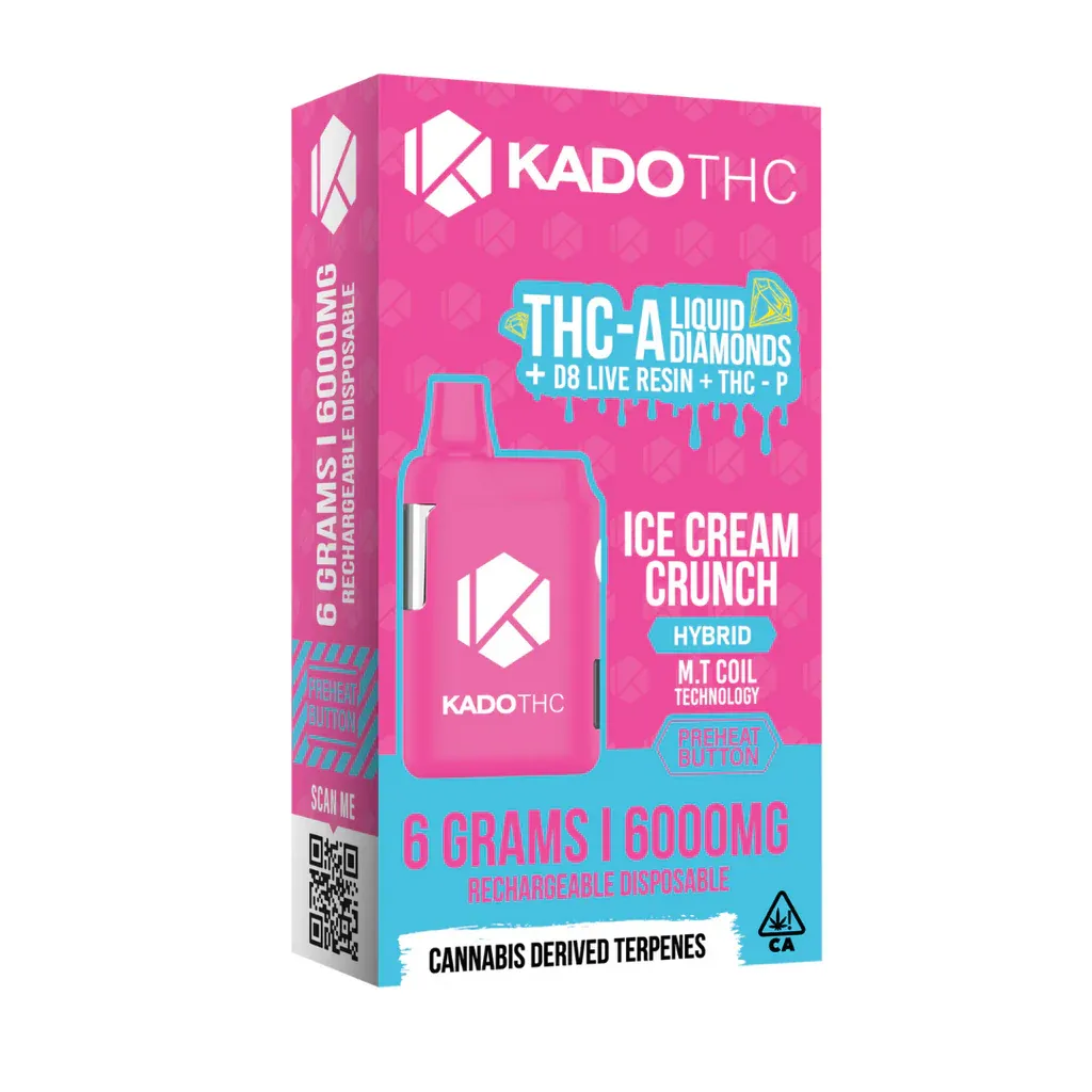 Ice Cream Crunch – Kado THC – 6000MG