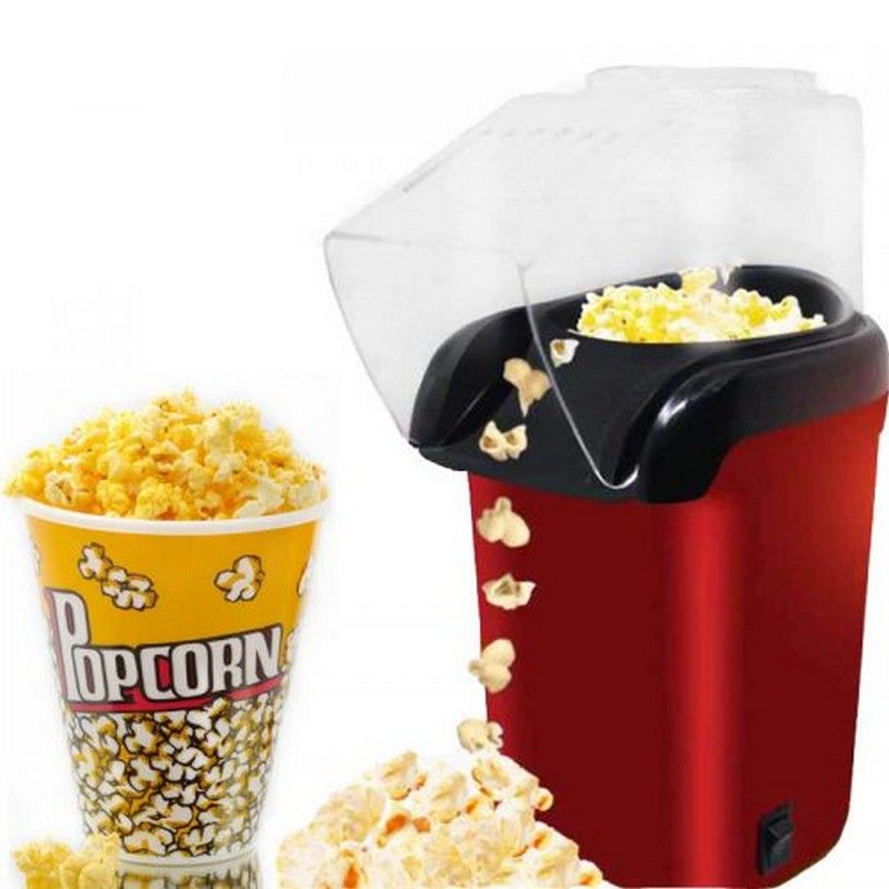 Portable Electric Popcorn Maker, Automatic Instant Popcorn Maker
