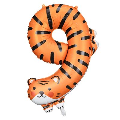 XXL - Zahl 9 - Tiger