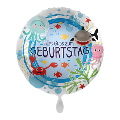 Geburtstag Unterwasserwelt