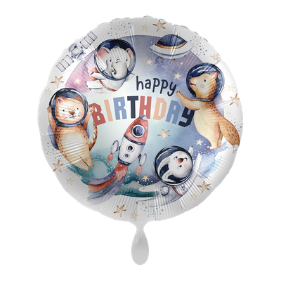 Space Animal Birthday - ENG