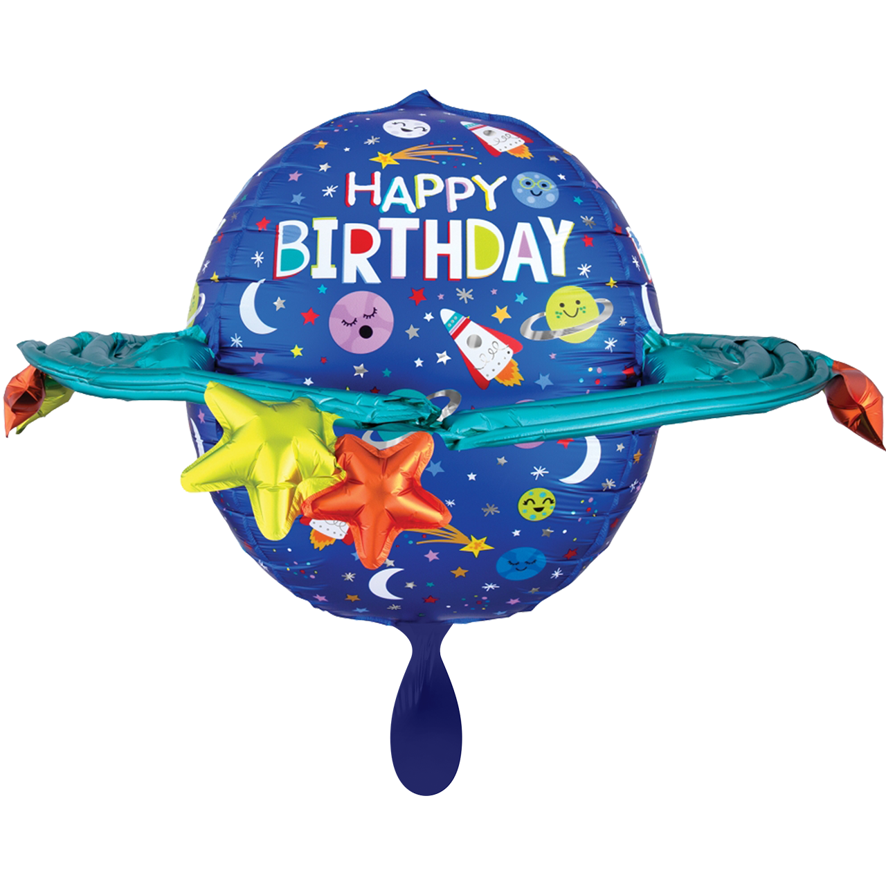 XXL - Happy Birthday Colourful Galaxy