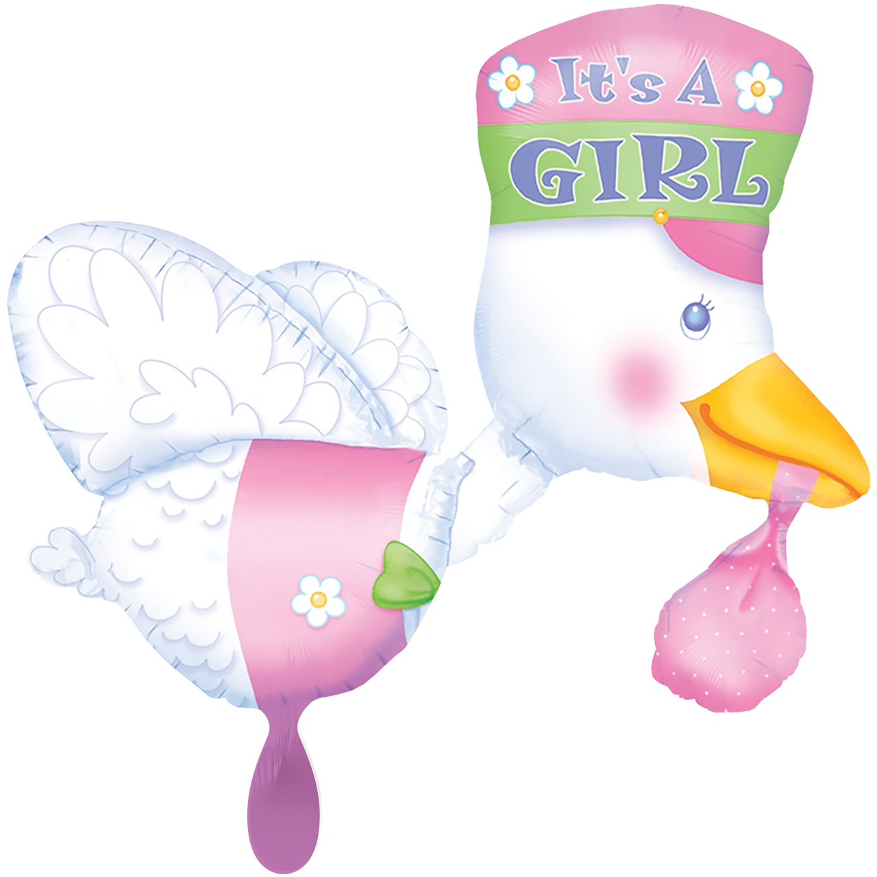 XXL - Bundle of Joy Stork - Its a Girl