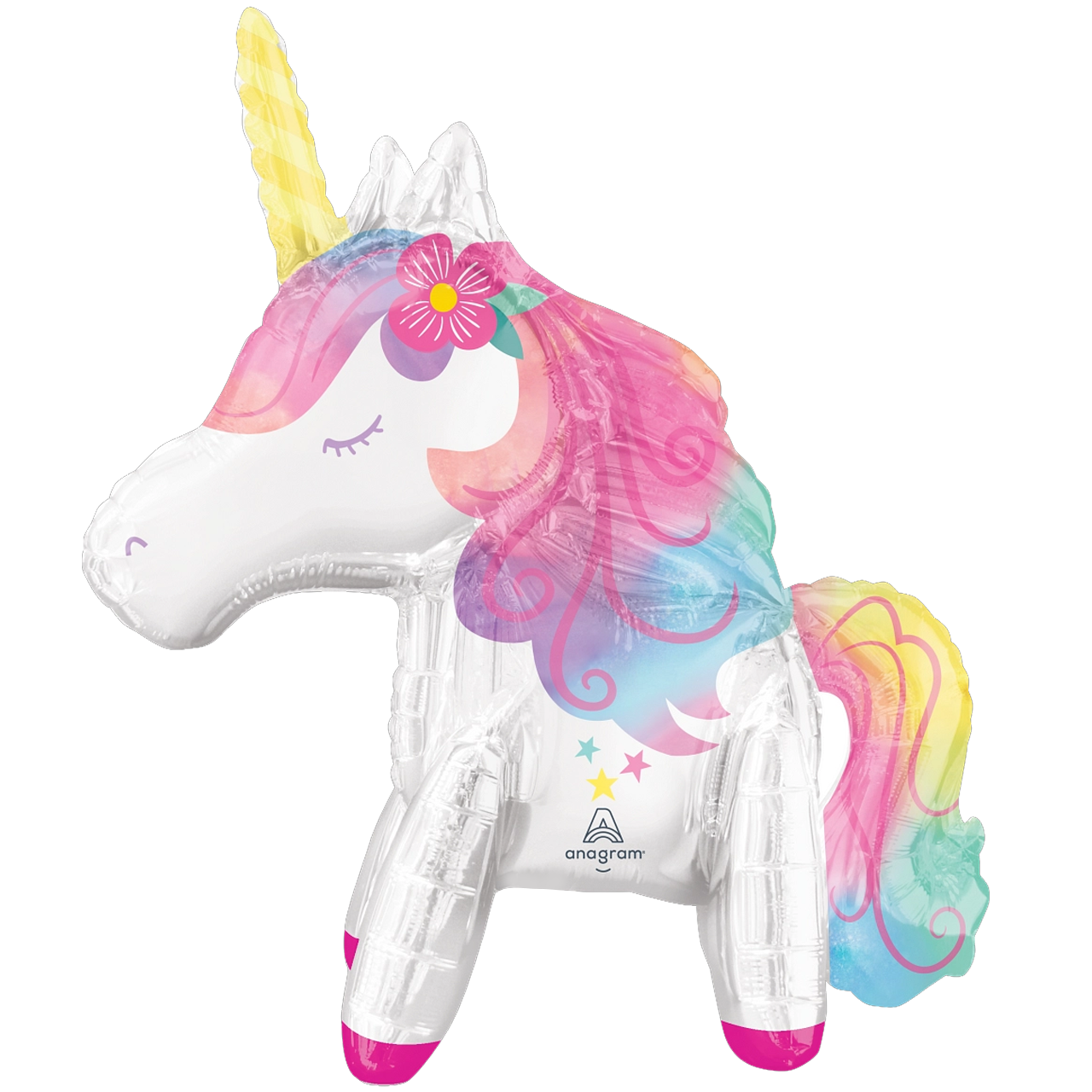 Sitting Balloon - Multi Balloon Enchanted Unicorn