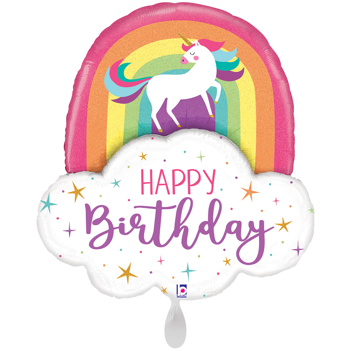 XXL - Unicorn Rainbow Birthday