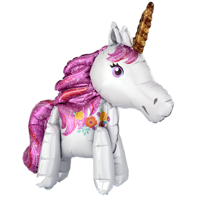 Sitting Balloon - Magical Unicorn