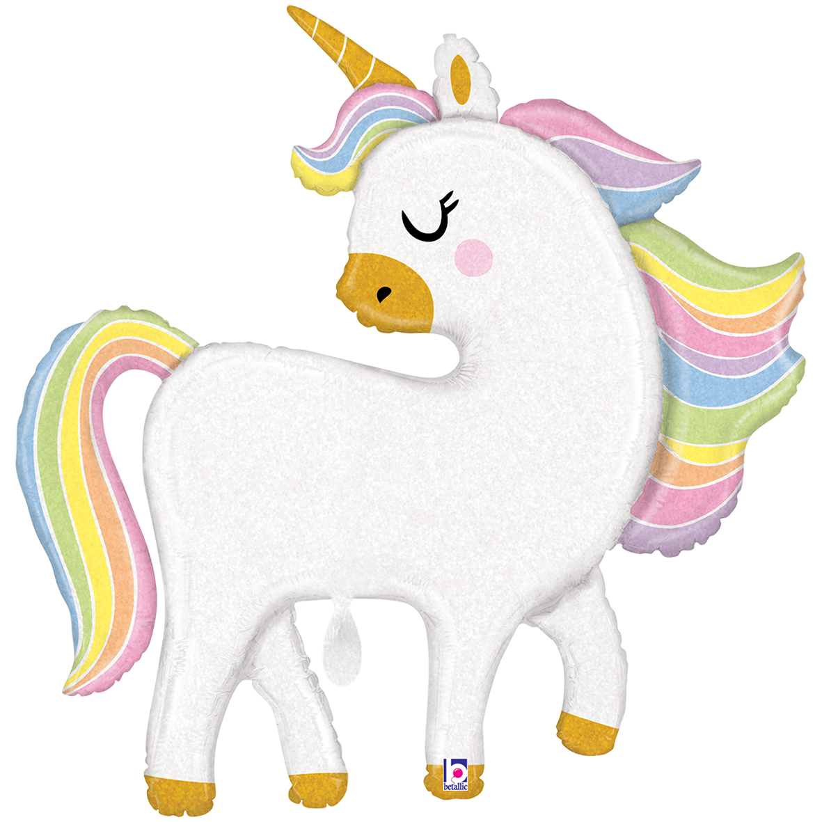 XXL - Glitter Pastel Unicorn