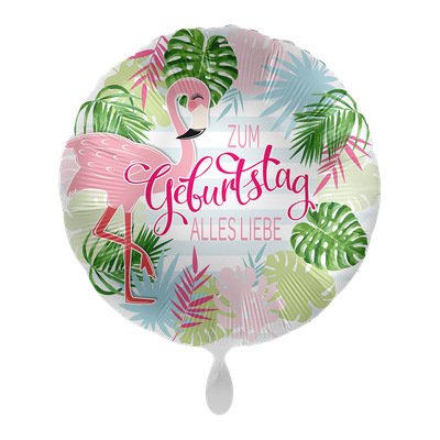 Geburtstag Flamingo