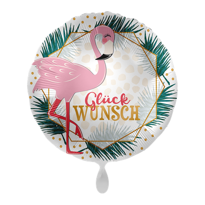 Glückwunsch Flamingo