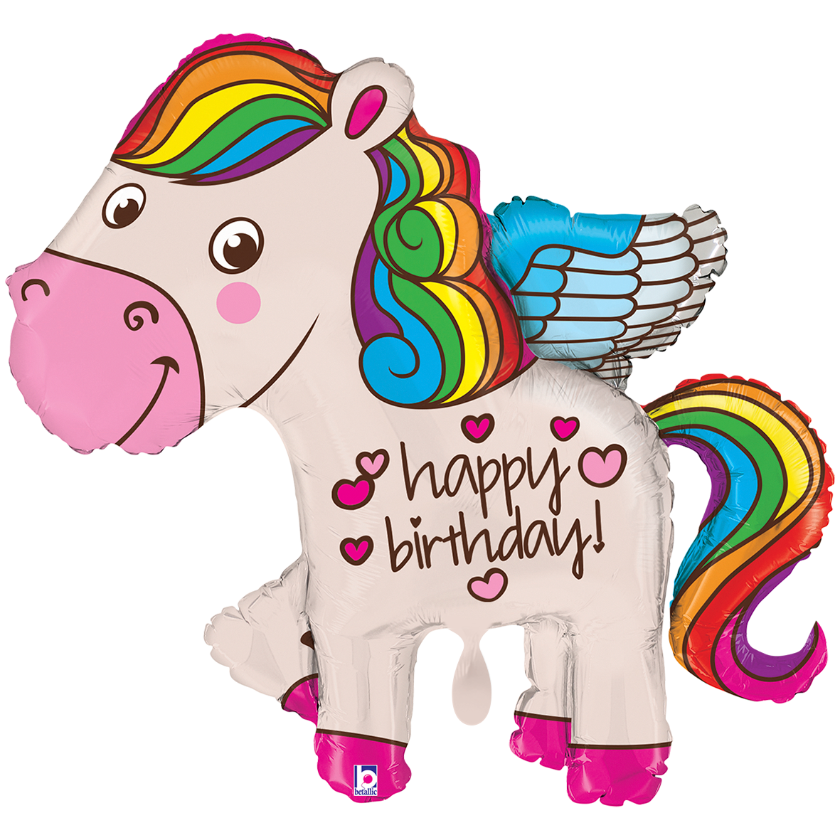 XXL - Rainbow Birthday Pony