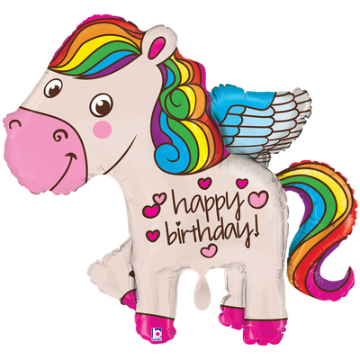 XXL - Rainbow Birthday Pony