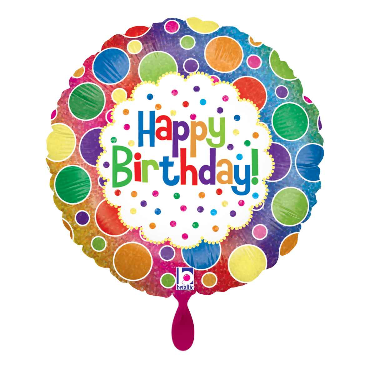 Rainbow Dots Birthday