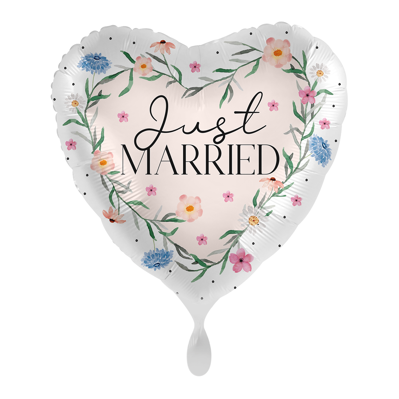 Floral Just Married - ENG