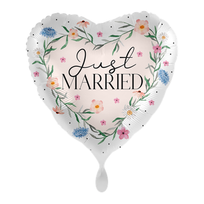 Floral Just Married - ENG