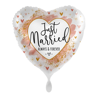 Just Married Smooth Watercolor - ENG