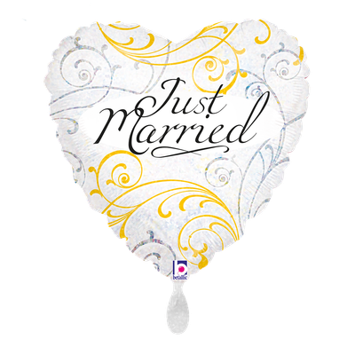 Just Married Filigree