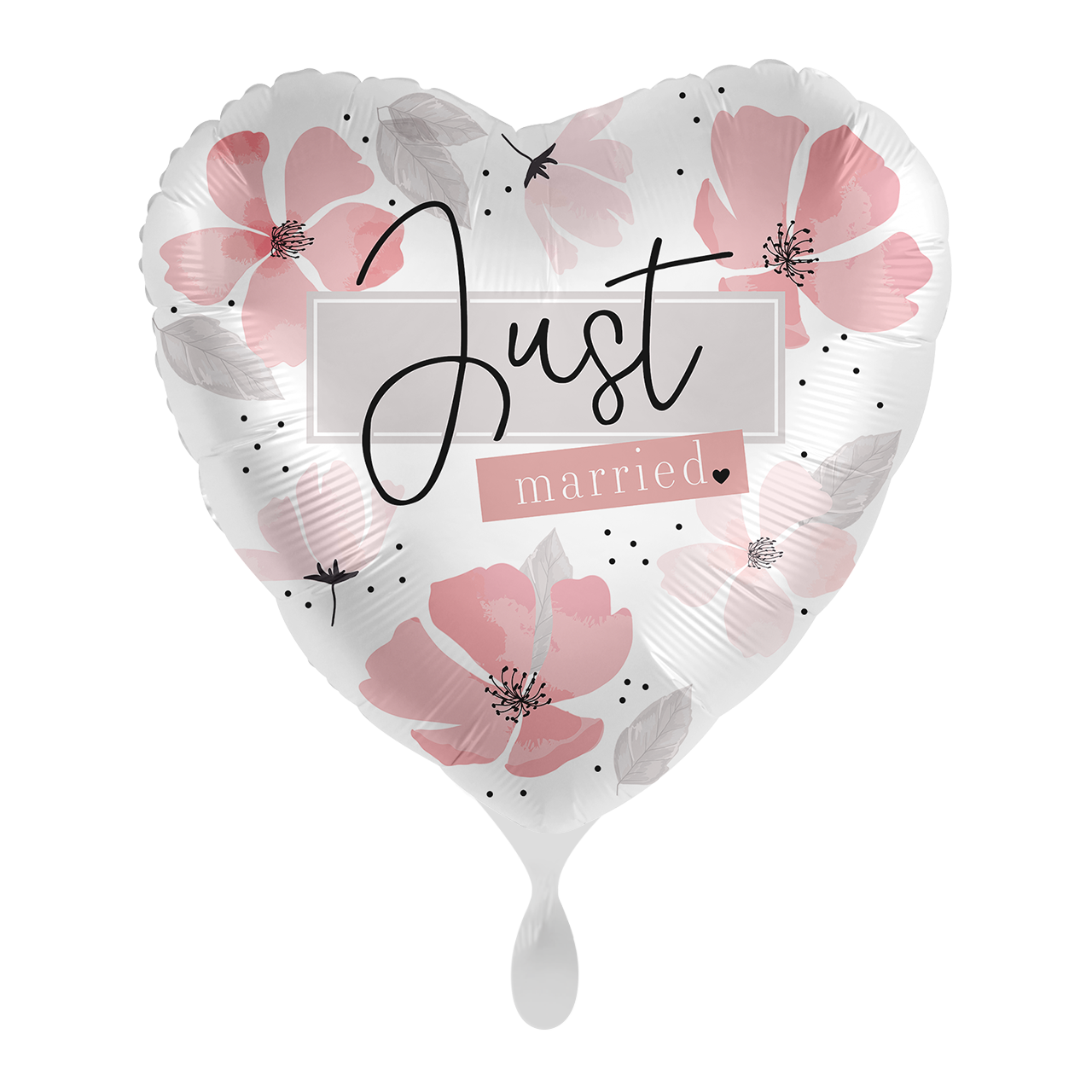 Soft Florals Just Married - ENG