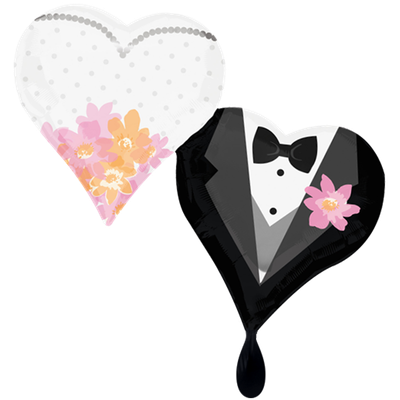 XXL - Wedding Couple Hearts