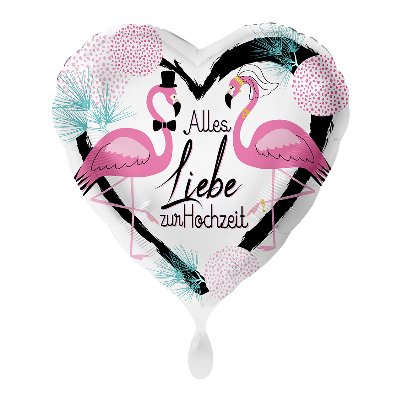 Hochzeit Flamingos