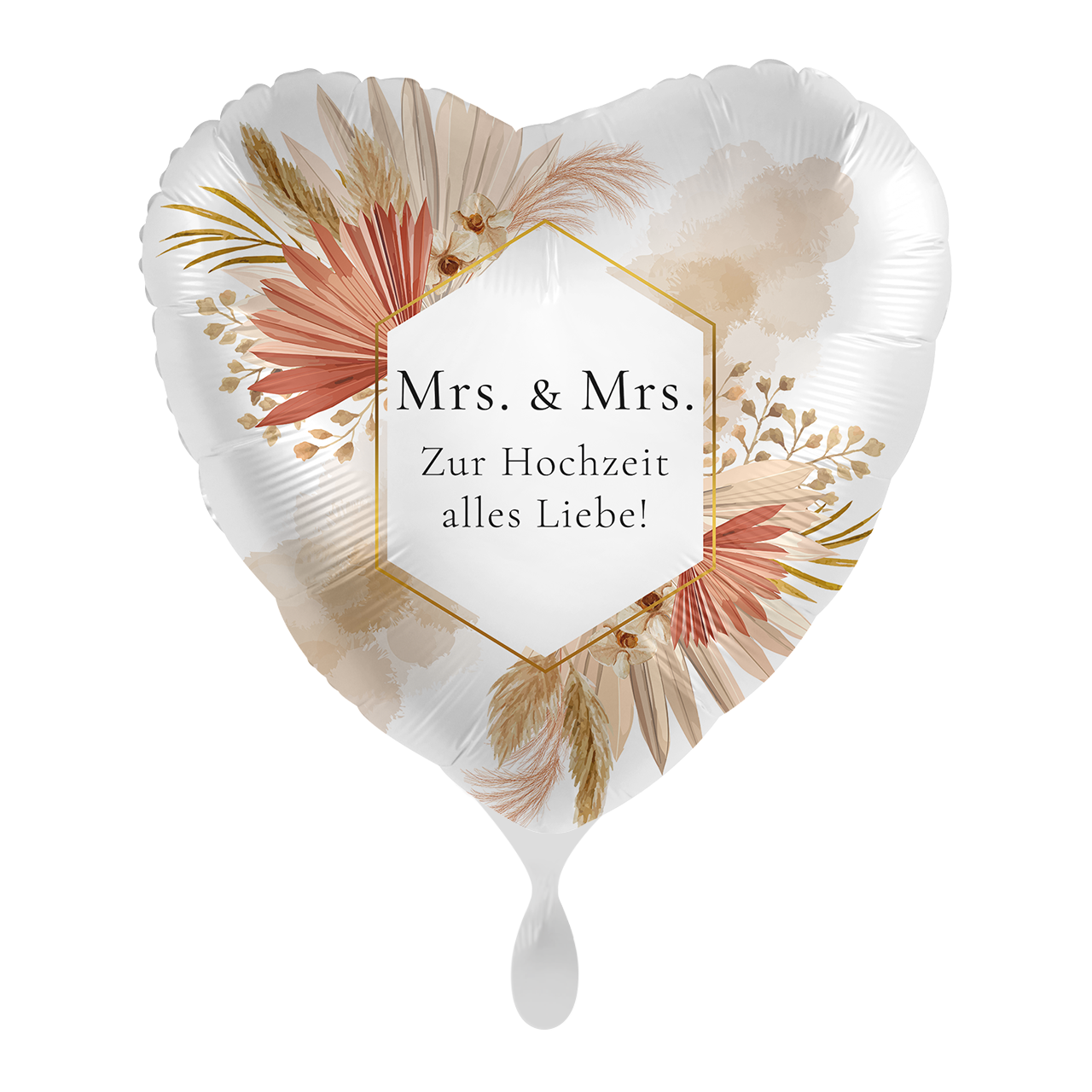 Bohemian Florals Wedding Mrs. &amp; Mrs.- GER