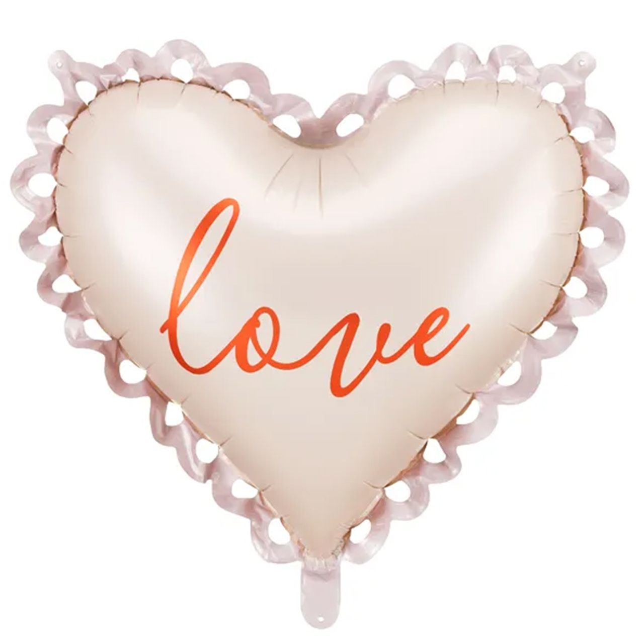 XL - Herz love mit Rüsche