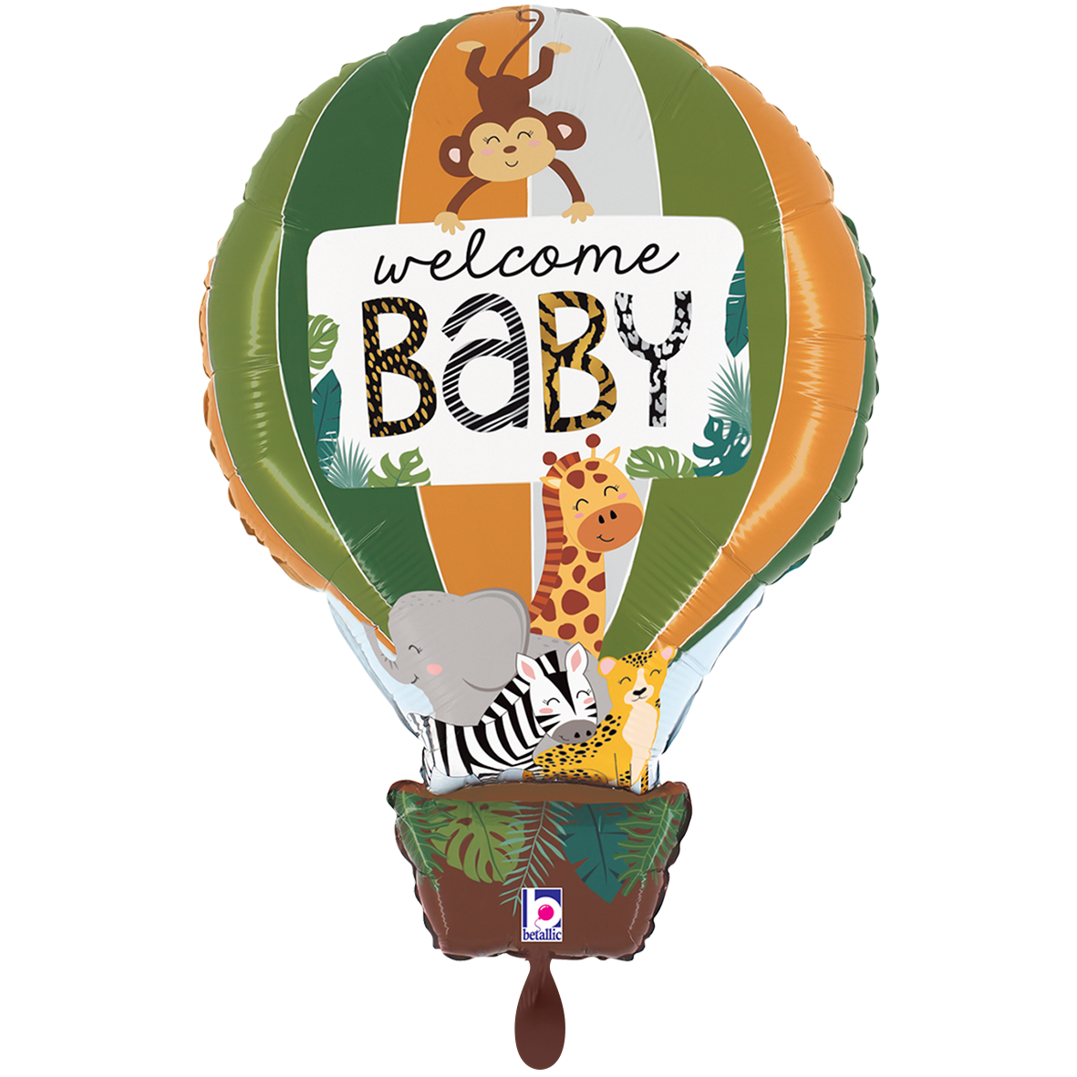 XXL - Jungle Animals Welcome Baby