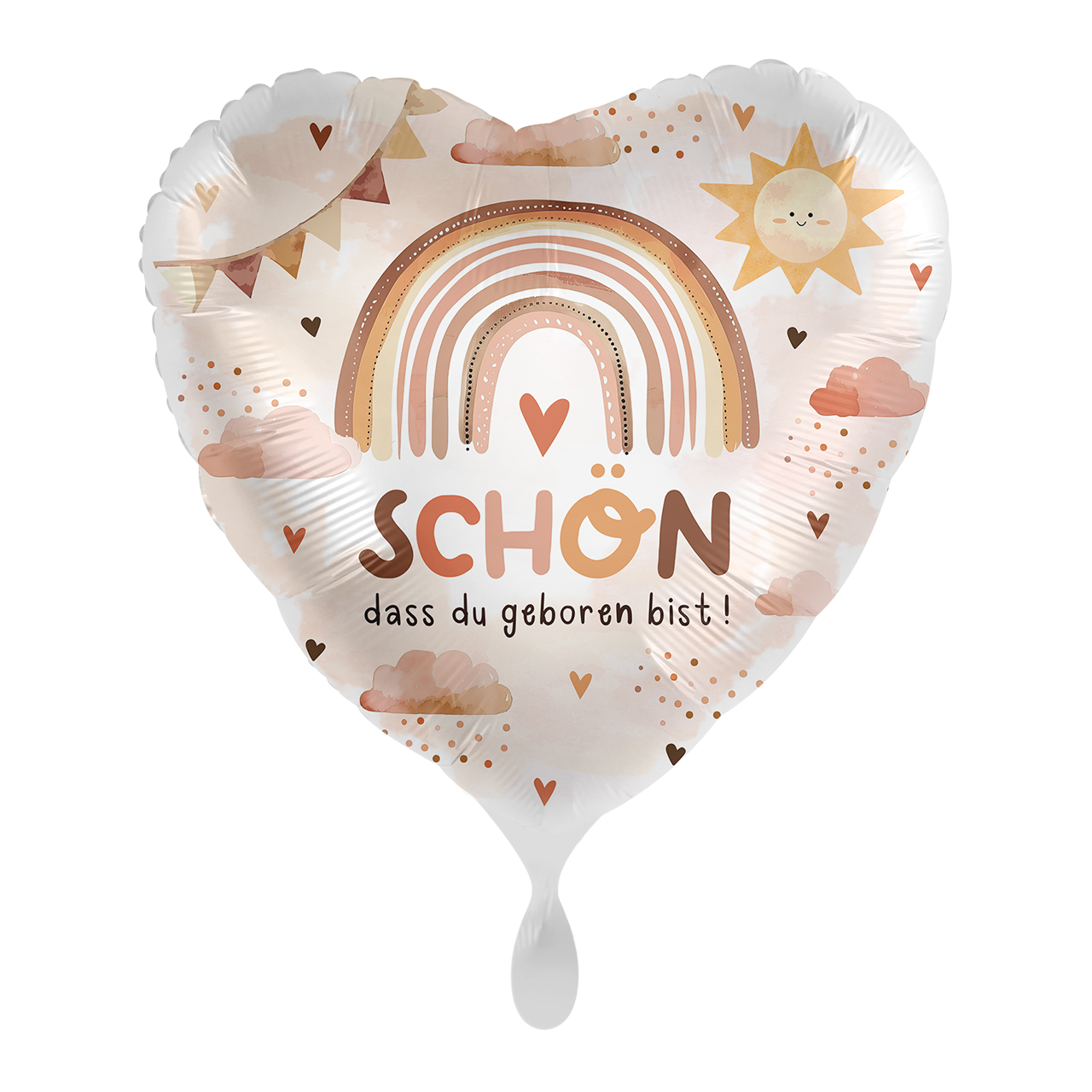 Baby Neutral - Geburt Regenbogen - GER