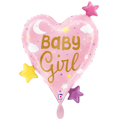 XXL - Baby Girl Heart Stars