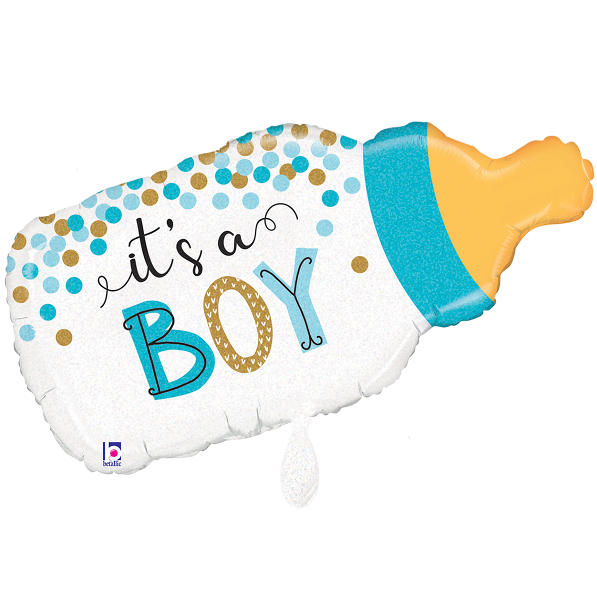 XXL - Confetti Baby Bottle Boy