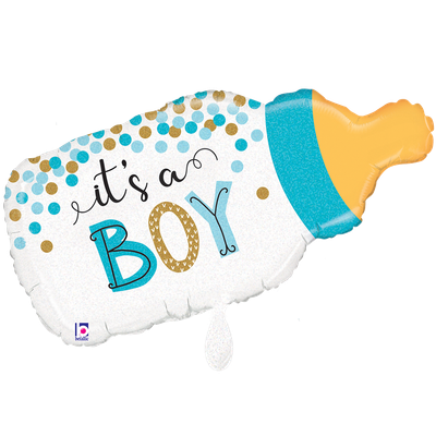 XXL - Confetti Baby Bottle Boy
