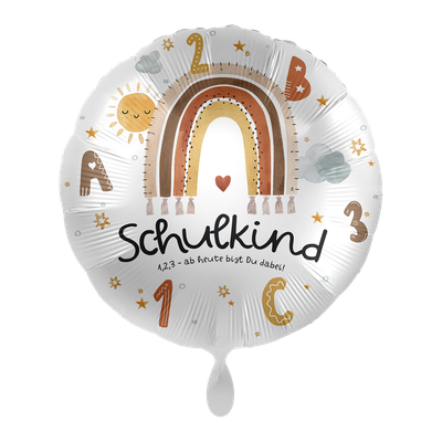 School - Schulkind Boho Regenbogen - GER