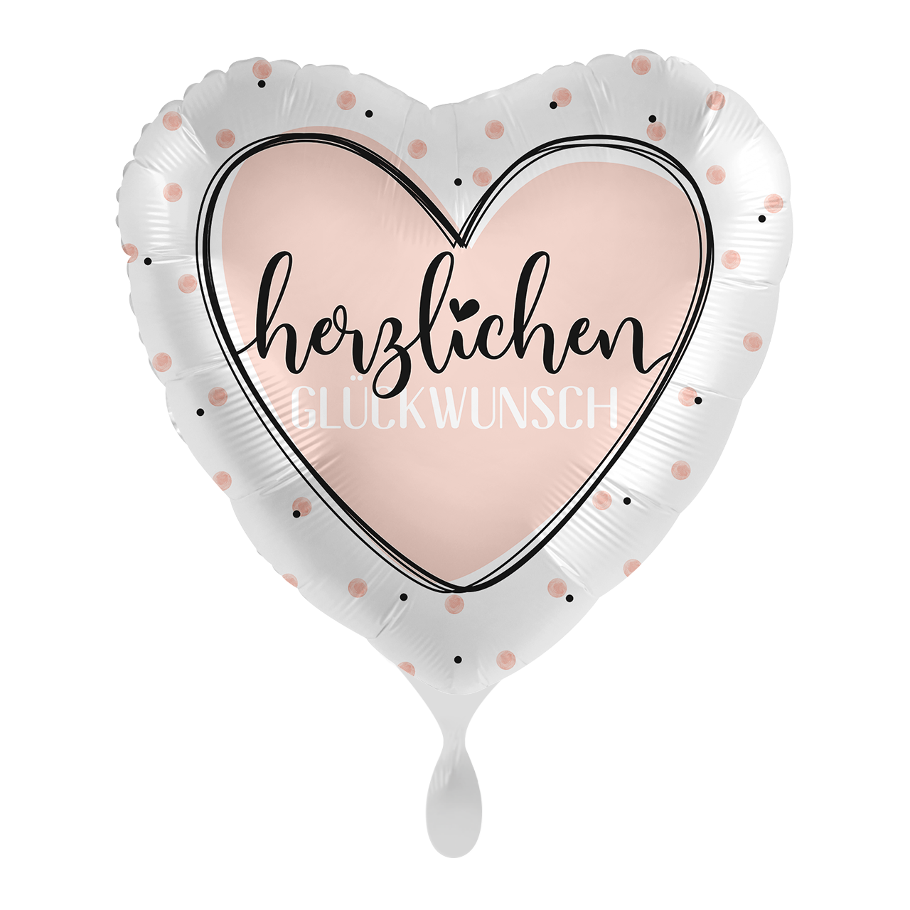 Glossy Heart Herzlichen Glückwunsch