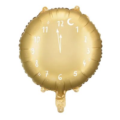 Clock Gold Happy New Year