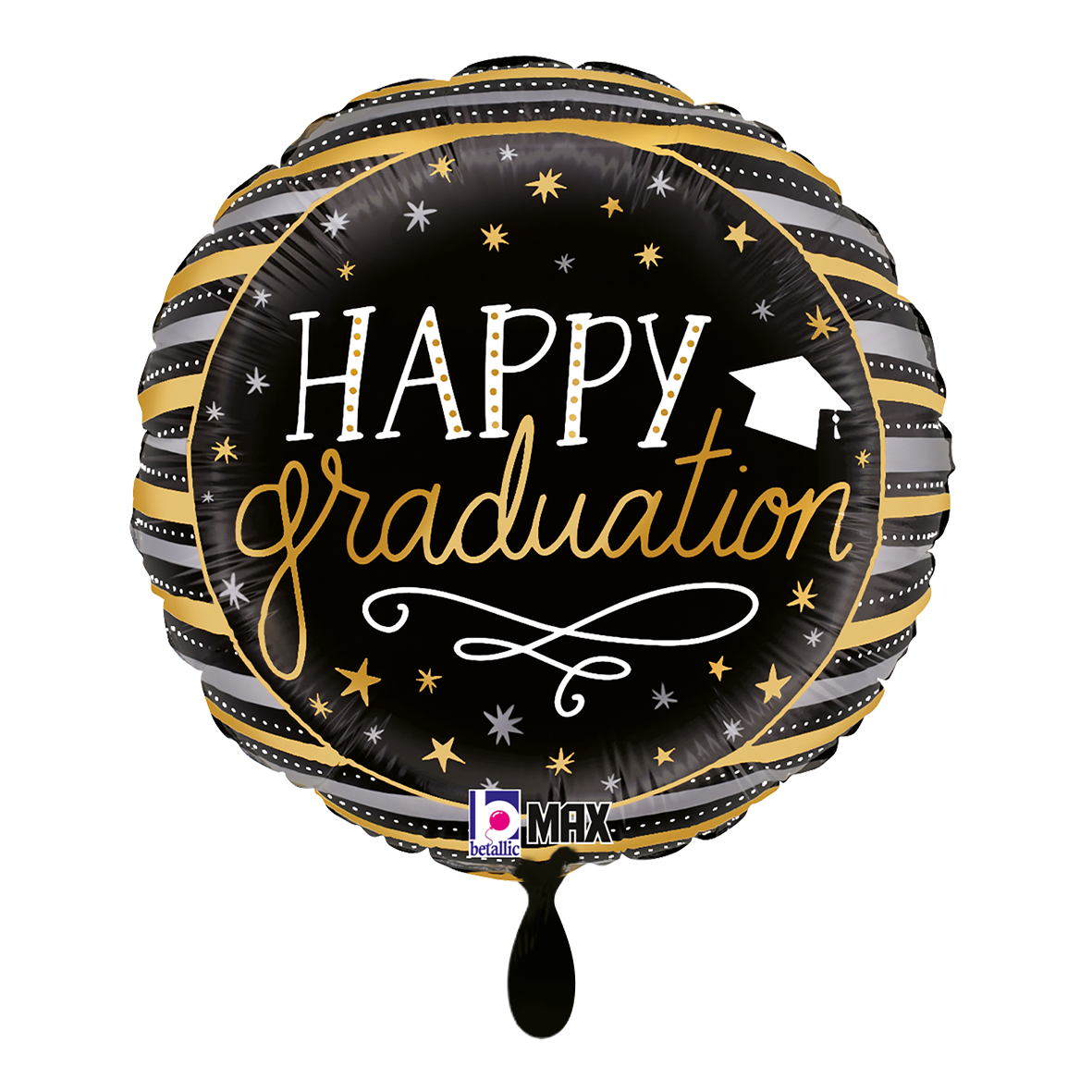 Satin Metallic Graduation Stripes