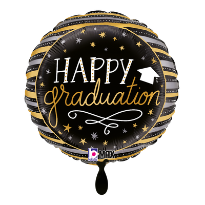 Satin Metallic Graduation Stripes