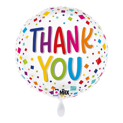 Thank You Colorful Confetti