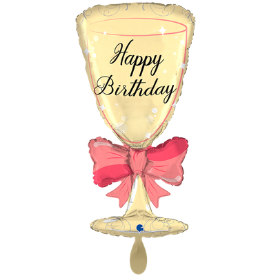 XXL - HB Glass W Ribbon